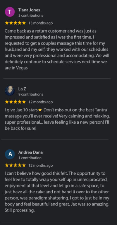 Tantra By Jax Google Reviews 04